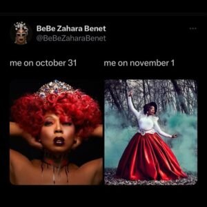 BeBe Zahara Benet Instagram - It’s tiiiiiiime *in whistle tone*