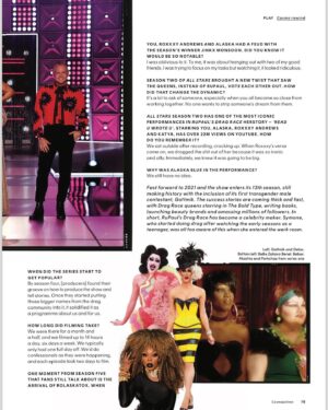 BeBe Zahara Benet Instagram - Honored to be featured in the January edition of @cosmopolitanuk to discuss 15 years of @rupaulsdragrace. We’ve come a long way, baby. 👸🏾