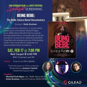 BeBe Zahara Benet Instagram - Los Angeles!!! I’m so excited to be attending the festival premiere of the new 56-minute version of @beingbebemovie at the Pan African Film Festival for a Special Spotlight Screening this SATURDAY, February 17. I’ll be joined by #BeingBeBe director @emilybtv for the red carpet and Q A moderated by the amazing @hellojasmyne. Get your tickets at: TinyUrl.com/BeingBeBe!