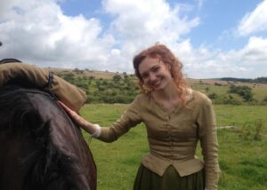 Beatie Edney Instagram - @eleanortomlinson posted it’s been 10 years since the first series of #poldark. So here’s some BTS from that first series with Eleanor, #phildavis #aidanturner @alex___arnold and me. #acting #tvseries #poldark