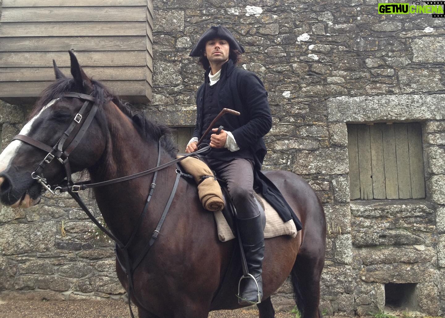 Beatie Edney - 1.7K Likes - @eleanortomlinson posted it’s been 10 years since the first series of #poldark. So here’s some BTS from that first series with Eleanor, #phildavis #aidanturner @alex___arnold and me. #acting #tvseries #poldark
