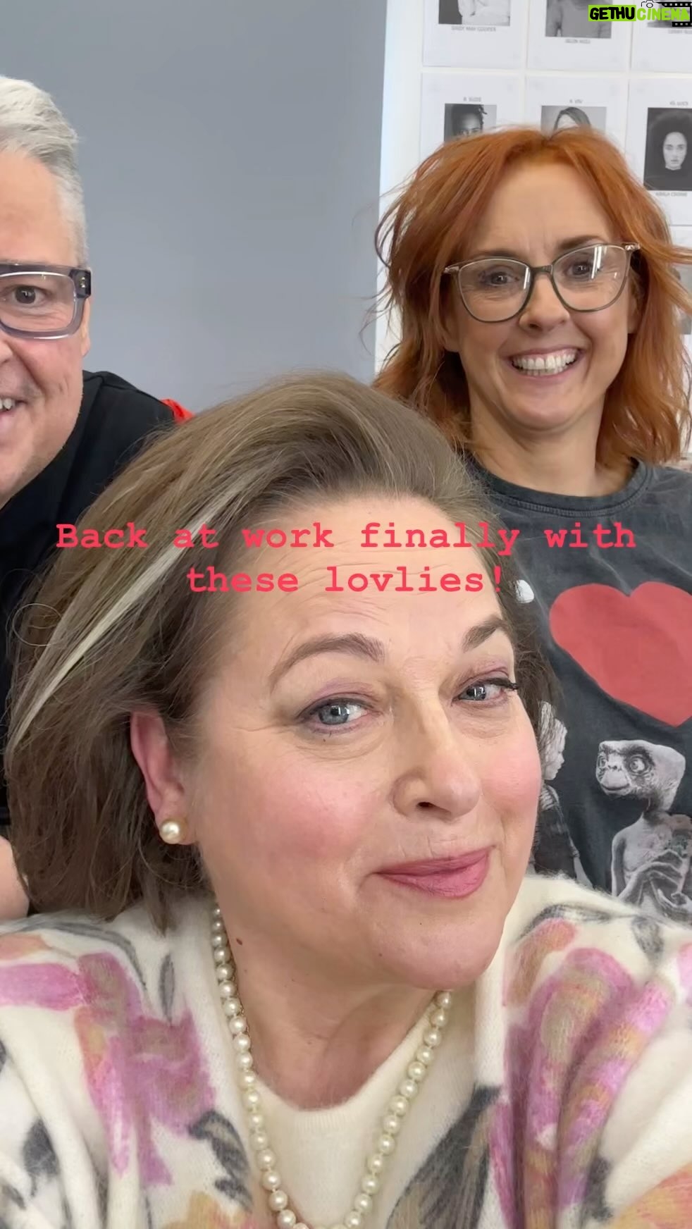Beatie Edney - 301 Likes - Back at work on Am I Being Unreasonable? 2 with @mrlennyrush @daisymaycooper @julietcowan1 very exciting.