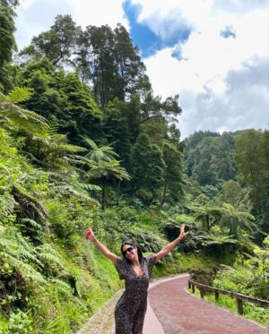 Beatriz Costa Instagram - Finalmente a ser uma fadinha da floresta.