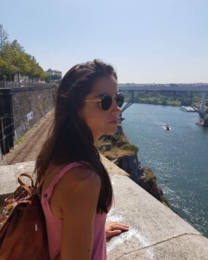 Beatriz Zamorano Instagram - Oporto siempre 💙 #decuandonollovía #Oporto #vistas #sinfiltros