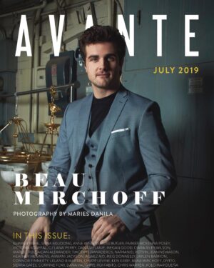 Beau Mirchoff Instagram - Check out this month’s issue of @avante_mag I wear many different suits at a dirty factory. Overdressed? 😬#overdressedandlovingit #nailinit  #fashionicon #moveoveravanjogia 
Photographer - @maries_danila
Make Up - @sa_etari
Hair - @michaelsebastian1
Stylist - @sky_is_dlimit