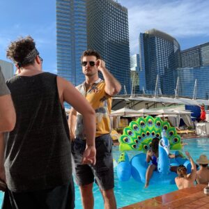 Beau Mirchoff Instagram - Matty McKibben and Jake Rosati do Vegas. Thanks @ontherecordlv and @jemaalv for the ridiculously fun weekend. #awkwardreunion #awkward #vegas