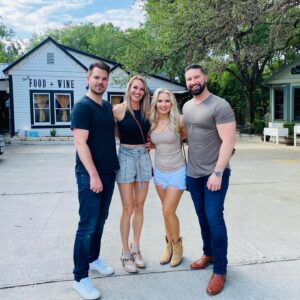 Becky Durst Instagram - This year for my birthday I wanted to visit my Big Brother cast mate @jdweldon and his incredible wife @catherine23weldon 
🌵 
New Braunfels blew me away! They showed us the ropes and I even got a custom Texas hat with my NEW initials to wear at the rehearsal dinner 😁 You two are the best!!! We will be back again soon