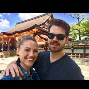 Becky Durst Instagram - My #mcm goes to my wonderful boyfriend Patrick 🥰 
For those single ladies that are reading this and are rolling your eyes, yes I get it. I spent many years and many dates trying to find the right guy. Meanwhile, my cube mate at work got to listen to all the stories of why it didn’t work out. 
Then that cube mate and I became friends, then we became best friends. After THREE YEARS I finally woke up and realized the person I was looking for was right in front of my face. 
From Colorado to California to Tokyo, it had been an awesome year! Can’t wait to see what the rest is like. Love you more!
