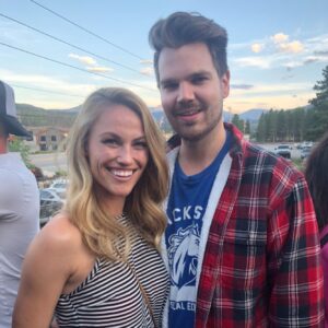 Becky Durst Instagram - My #mcm goes to my wonderful boyfriend Patrick 🥰 
For those single ladies that are reading this and are rolling your eyes, yes I get it. I spent many years and many dates trying to find the right guy. Meanwhile, my cube mate at work got to listen to all the stories of why it didn’t work out. 
Then that cube mate and I became friends, then we became best friends. After THREE YEARS I finally woke up and realized the person I was looking for was right in front of my face. 
From Colorado to California to Tokyo, it had been an awesome year! Can’t wait to see what the rest is like. Love you more!
