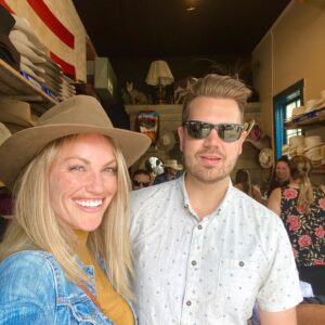 Becky Durst Instagram - This year for my birthday I wanted to visit my Big Brother cast mate @jdweldon and his incredible wife @catherine23weldon 
🌵 
New Braunfels blew me away! They showed us the ropes and I even got a custom Texas hat with my NEW initials to wear at the rehearsal dinner 😁 You two are the best!!! We will be back again soon