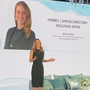 Becky Durst Instagram - Wow!! Truly incredible weekend with Top Women in the Financial Industry. Can’t wait to come back next year! 😁👏👏 

#toowomenadvisors #forbesshook