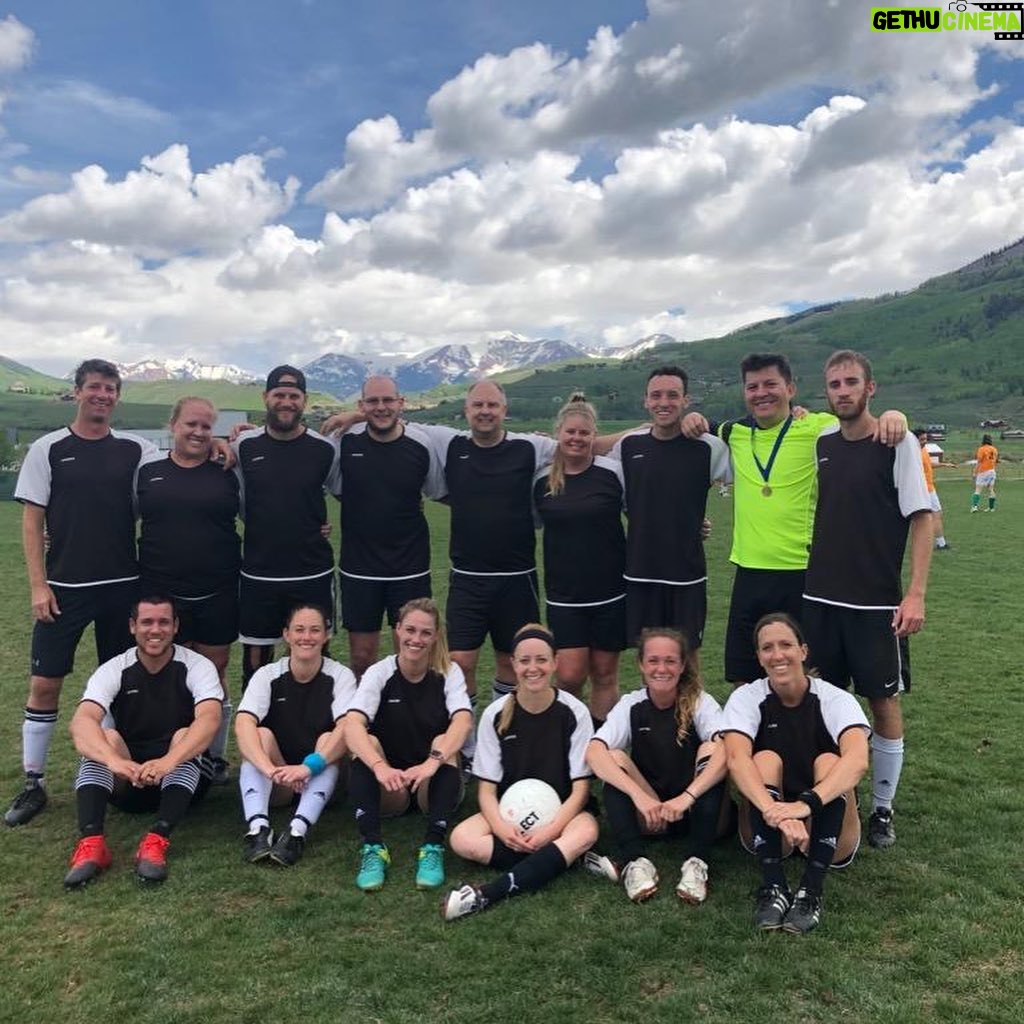 Becky Durst - 776 Likes - Wrapping up another awesome soccer tournament this weekend in Crested Butte! We might have not won the tournament but we did win the drinking games last night #priorities #soccer #credtedbutte