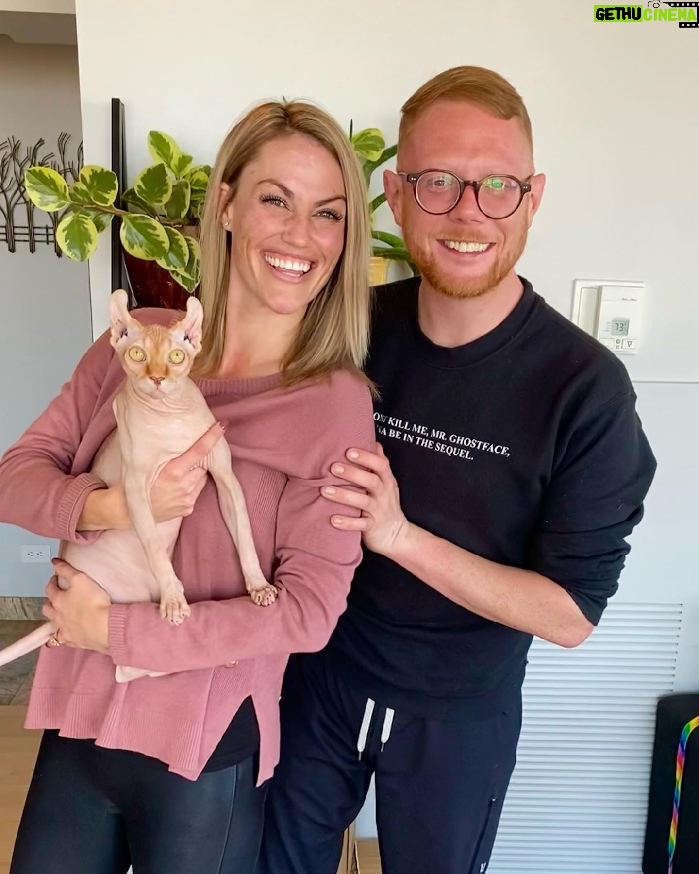 Becky Durst - 684 Likes - Finally met Andy Jr. 😸 It’s so rewarding to see your friends become parents