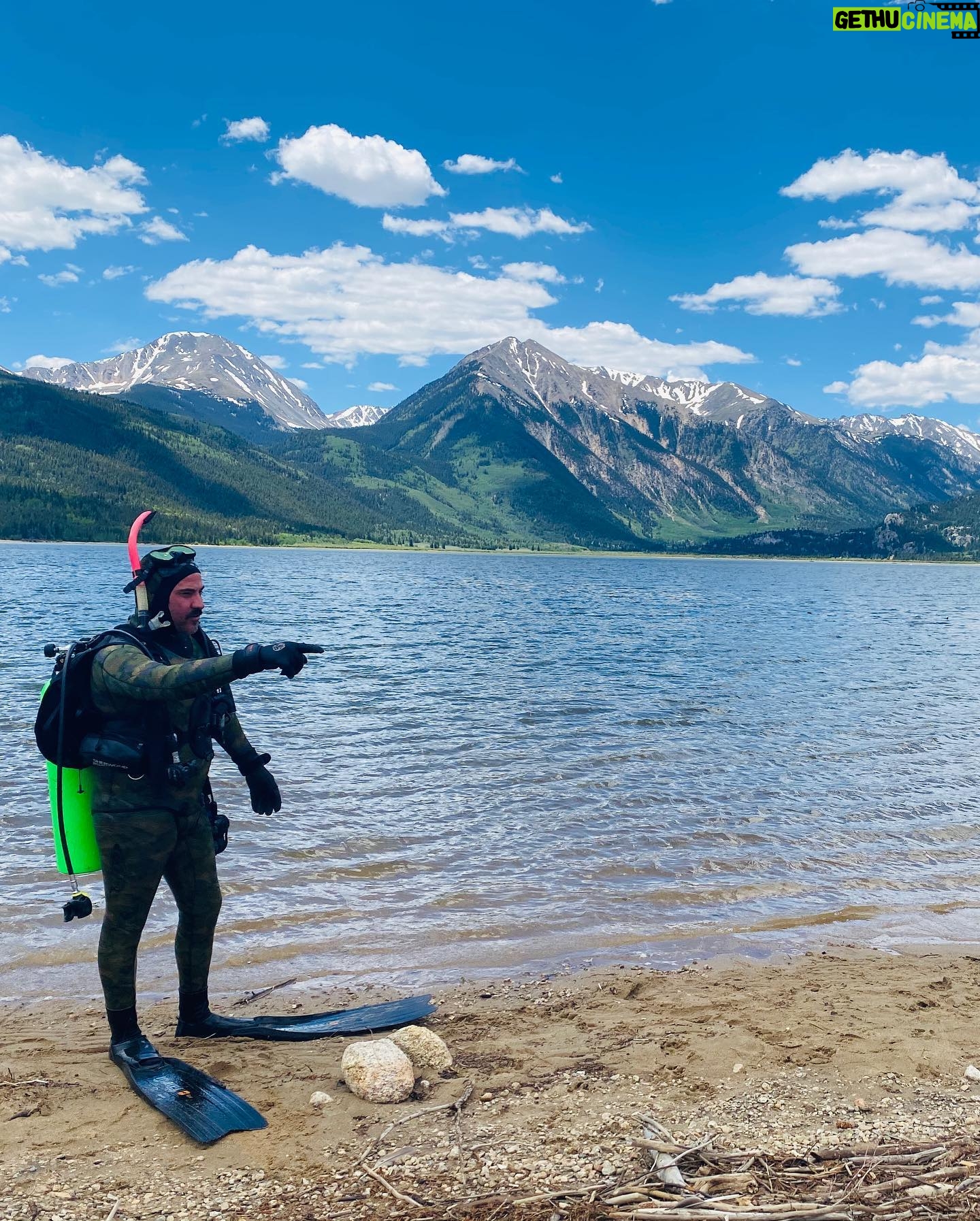 Becky Durst - 1.1K Likes - Great day for an Instagram shoot and some scuba diving in the Rocky Mountains #colorado #scubalife