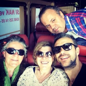 Bedia Ener Instagram - Turne yolundan selam.. Bekle bizi Çorlu..