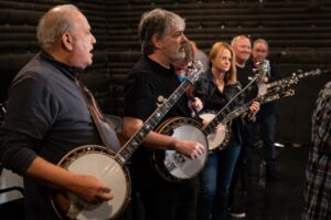Béla Fleck Instagram - What a great time celebrating Earl Scruggs! 
📸: @mthornphoto
