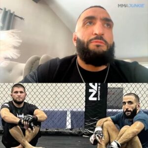 Belal Muhammad Instagram - Belal Muhammad is getting title fight prep from the Jordan and LeBron of MMA 🐐 #UFC304 (via @farahannoun)

🔗 FULL INTERVIEW IN BIO