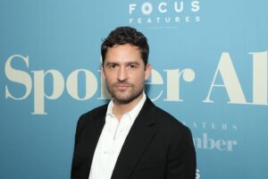 Ben Aldridge Instagram - The @spoileralertthefilm premier. A family affair, really. What a family. A dream come true, honestly.

Styled by @felicitykay in @hermes 
Grooming by @melissa.dezarate