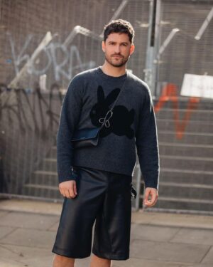 Ben Aldridge Instagram - Thank you for having me @jw_anderson @jonathan.anderson 
Photo by @garconjon 
@felicitykay 
@jozepholiver 
@nadiaaltinbas
