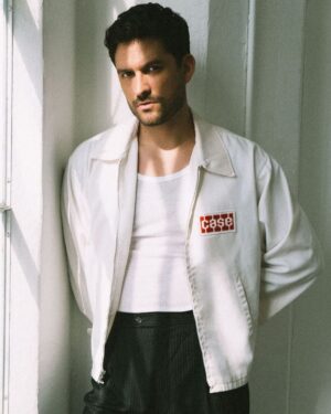 Ben Aldridge Instagram - Spoke to @menshealthmag about @knockatthecabin 

Thank you for a great 
interview @seanybrams 

Photography by @sirdavidsimon 

Styled by @felicitykay with @futurebluesvintage