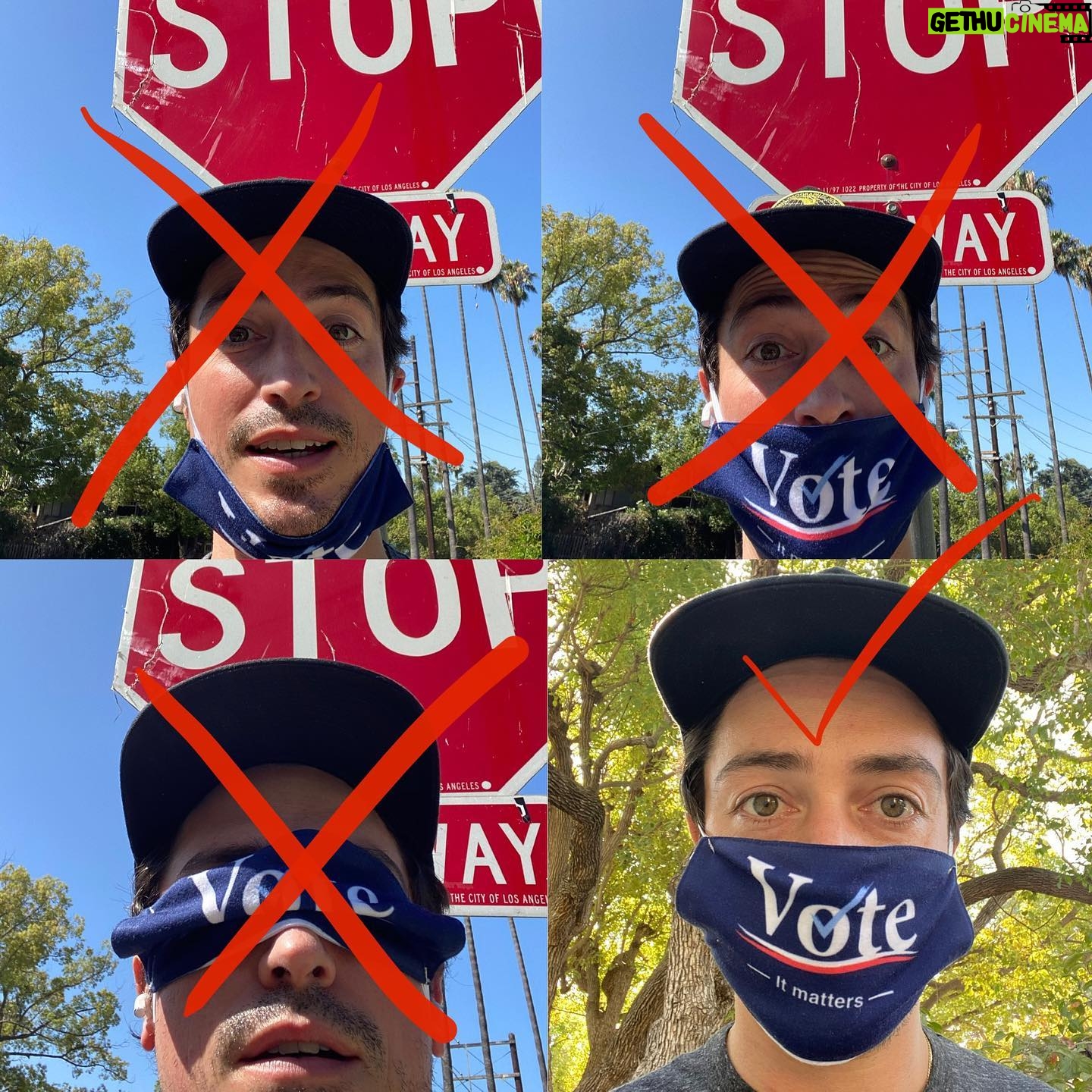 Ben Feldman - 19.4K Likes - (A tutorial) If it doesn’t cover your nose *and* mouth, it’s just a costume. I challenge anti-maskers @laurenelizabethash @captdope @mark_dmckinney @nichole_bloom_sakura @nicosantos & @kaleeex to #WearAMask & post it.
.
.
Also if you find yourself in my comments suggesting that masks (or voting) are partisan you can go ahead and smash that unfollow button.