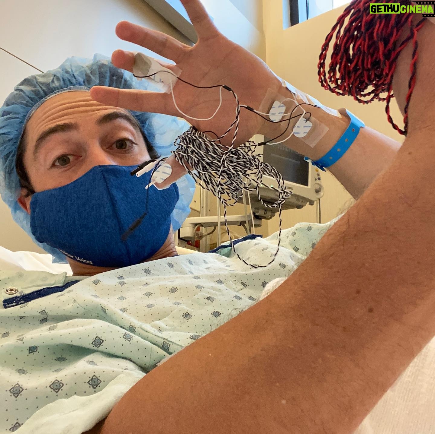 Ben Feldman - 34.4K Likes - So some Me news: on Monday, an incredible surgeon in Newport (dr Robert Bray) opened up my neck, drilled out some calcified bone & 2 shitty discs in my spine, popped in 2 artificial discs & sewed me back up. It was horrifying but I’m alive & lots of friends/family sending me food that I can swallow, which is a v underrated category of food (slippery). @michellehelyn is an incredible (& patient) nurse & sometimes when she’s unavailable, Charlie will bring his toy dr bag up to my room & give me a “shot”. Anyway things are good.