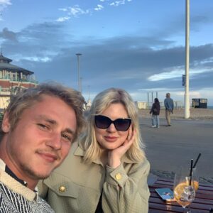 Ben Hardy Instagram - With my soul sister @nathalieeleni_beauty