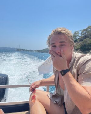 Ben Hardy Instagram - The best fake birthday holiday I’ve ever had 😎 

 #clubprivebyrixosgocek #rixosmoments #rixospremiumgocek #göcek #rixoshotels 

Special thanks to @umutsparky for everything 🙌🏻