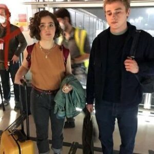 Ben Hardy Instagram - Some Love At First Sight BTS. Because… why not.