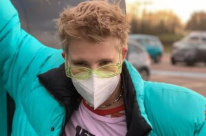 Ben Hardy Instagram - Some Love At First Sight BTS. Because… why not.