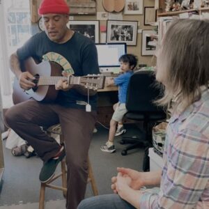 Ben Harper Instagram - Moms and I on a lunch break at the family shop @folkmusiccenter 

Song-A House Is A Home from the album Childhood Home 

a house is a home even when it's dark
even when the grass is overgrown in the yard
even when the dog is too old to bark
and when you're sitting at the table trying not to starve
a house is a home even when there's ghosts
even when you gotta run from the ones who love you most
screen door's broken paint's peeling from the wood
locals whisper when they gonna leave the neighborhood
a house is a home where the chores are never done
where you spend your whole life running to and from
and if the life that you live is not the life you choose
make your child a home and start anew
a house is a home
even when we've up and gone
even when you're there alone
a house is a home

#alwaysasong 
🎥 Marguerite