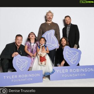 Ben McKee Instagram - Go to the Tyler Robinson Foundation Youtube channel to watch many videos about @TRFdotORG and to watch the @imaginedragons performance from the 7th annual Rise Up Gala. Link in my Story.