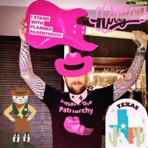 Ben McKee Instagram - See you tonight, Houston! #TodayIGive to @PPTXVotes. Planned Parenthood Texas Votes engages in electoral activity, legislative advocacy, grassroots organizing & leadership development to promote & protect the mission of Planned Parenthood affiliates in Texas, today & in the future. www.plannedparenthoodaction.org/planned-parenthood-texas-votes #abortionrights #abortionishealthcare #istandwithplannedparenthood