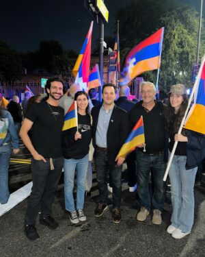 Ben Savage Instagram - Standing in support of the Armenian community and a commitment to protecting the Armenian homeland.