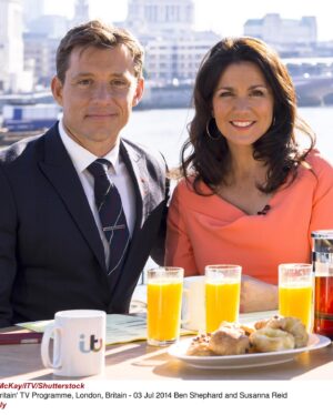 Ben Shephard Instagram - Only seems like yesterday when @susannareid100 and I first sat next to each other at the GMB desk. 10 years have flown by. Back on the southbank we’d often head outside in the sunshine which was always a treat - (as long as the signal worked 🤣) tech issues aside the constant has been the laughter. So many memories, so many moments but so many laughs. Thanks for putting up with me, helping me, guiding me and mostly laughing with me. I’ll miss you and those moments on air, but know we’ll have plenty more off air!