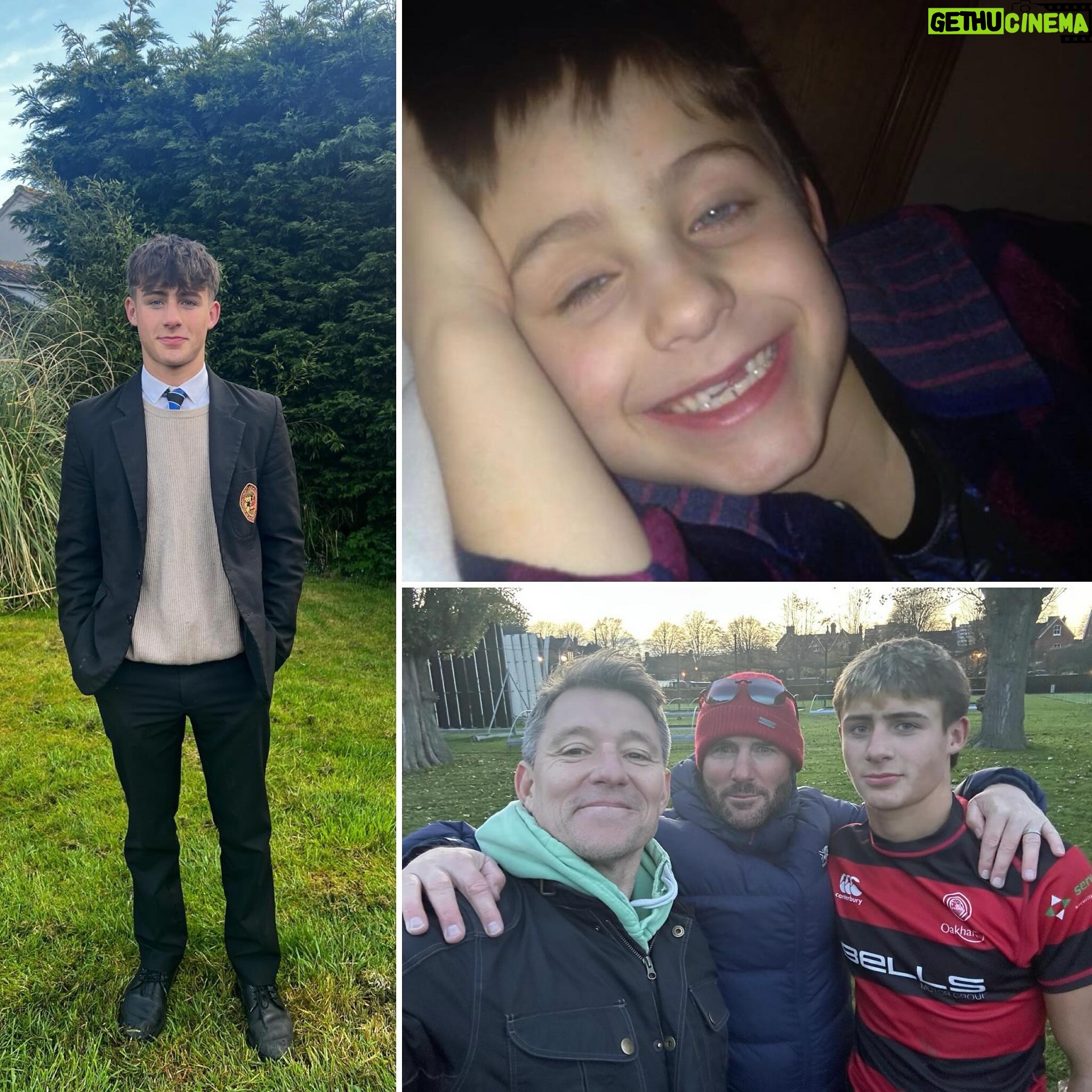 Ben Shephard - 9.6K Likes - Very happy 16th to my god son Ben! @ben_c0wn youāve hardly changed and still a cute and cuddly as ever š #happybirthday #sweetsixteen #godson