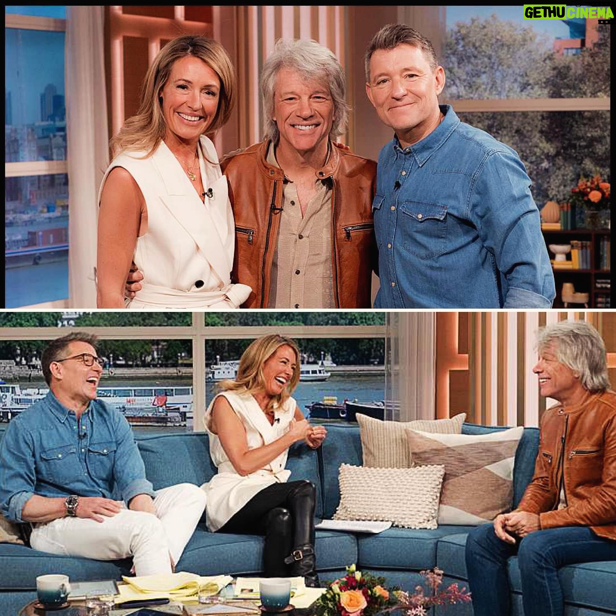 Ben Shephard - 7.7K Likes - Every bit the star youād want him to be! If teenaged me knew heād get to chat and laugh with #jonbonjovi heād never have believe it! Me and @catdeeley loved meeting him. Thanks for all the messages - we shared as many as we could! @thismorning thanks to @kenmckayphoto too for this great snaps as ever! #bonjovi #thismorning