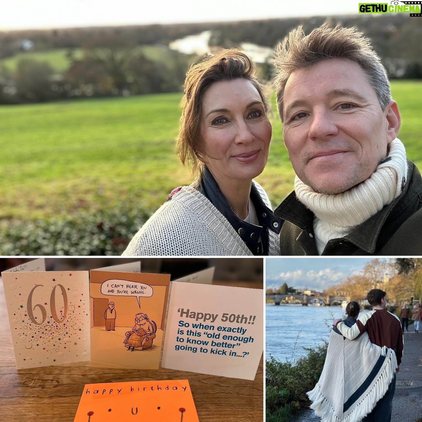 Ben Shephard - 31.6K Likes - Feeling very spoiled having had a lovely birthday with the family and from all your messages! Thank you!! No idea where the time has gone or is going, but as you can see from the cards the family certainly arenāt letting me age quietly!! The fact that Annie nicked Clint Eastwoods poncho made it even better 𤣠by the way donāt be confused by my cards - Iām not 50 or 60 thatās my boys winding me up! š©š¤£ Iām still clinging onto my 49th year!!! #thegoodthebadandtheoldbugger