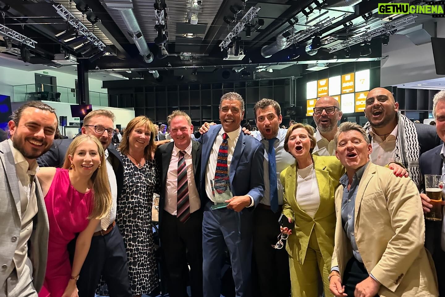 Ben Shephard - 4.3K Likes - What. A. Night! Was a privilege to accompany the legend that is @chris_kammy to the Sports Book of the year awards for which he was nominated and he only went and blooming won!!! So so chuffed for him and all the team, needless to say we had a few celebratory drink. It was a really special night for a really special mate.