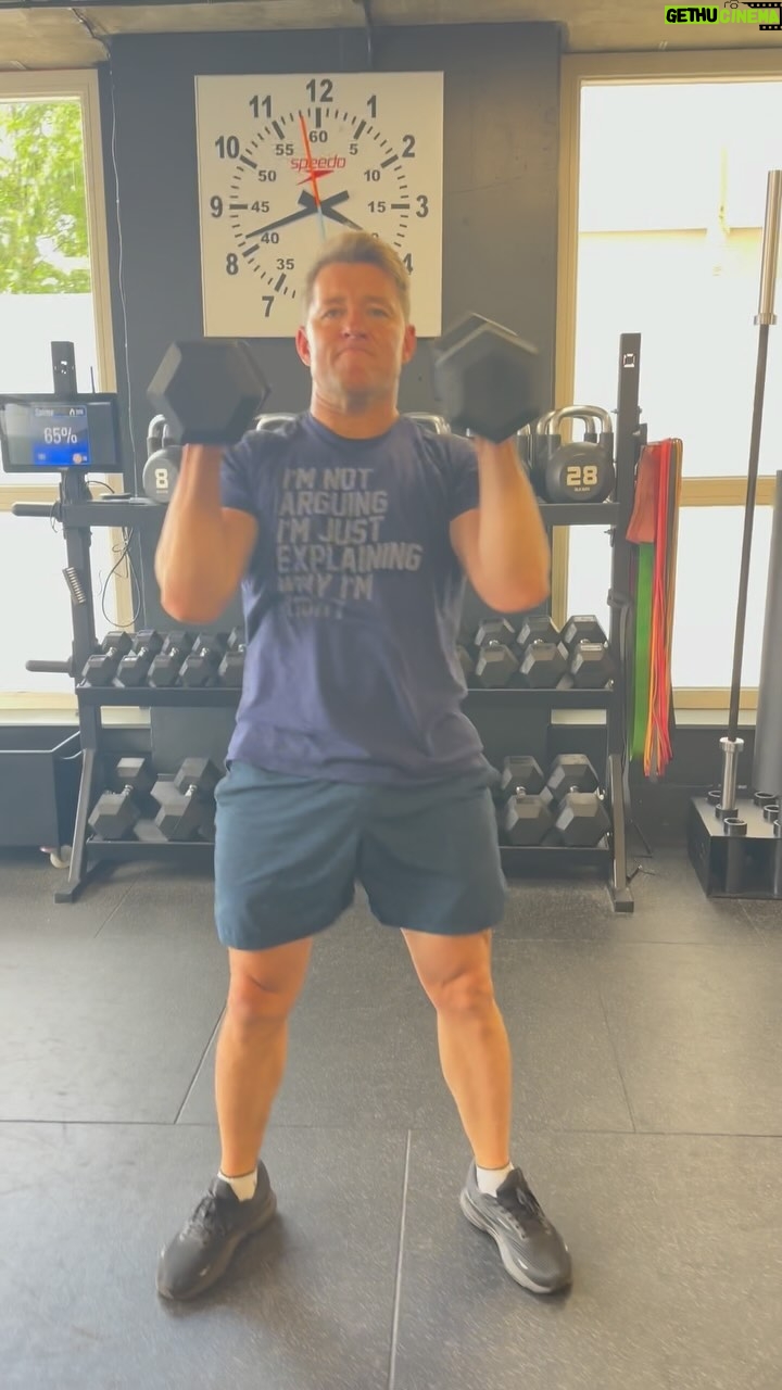 Ben Shephard - 4K Likes - Cheeky pre weekend blast with @the_gottfather @foundryfit still feeling it especially the pain that is an assault bike finisher š©š¤£