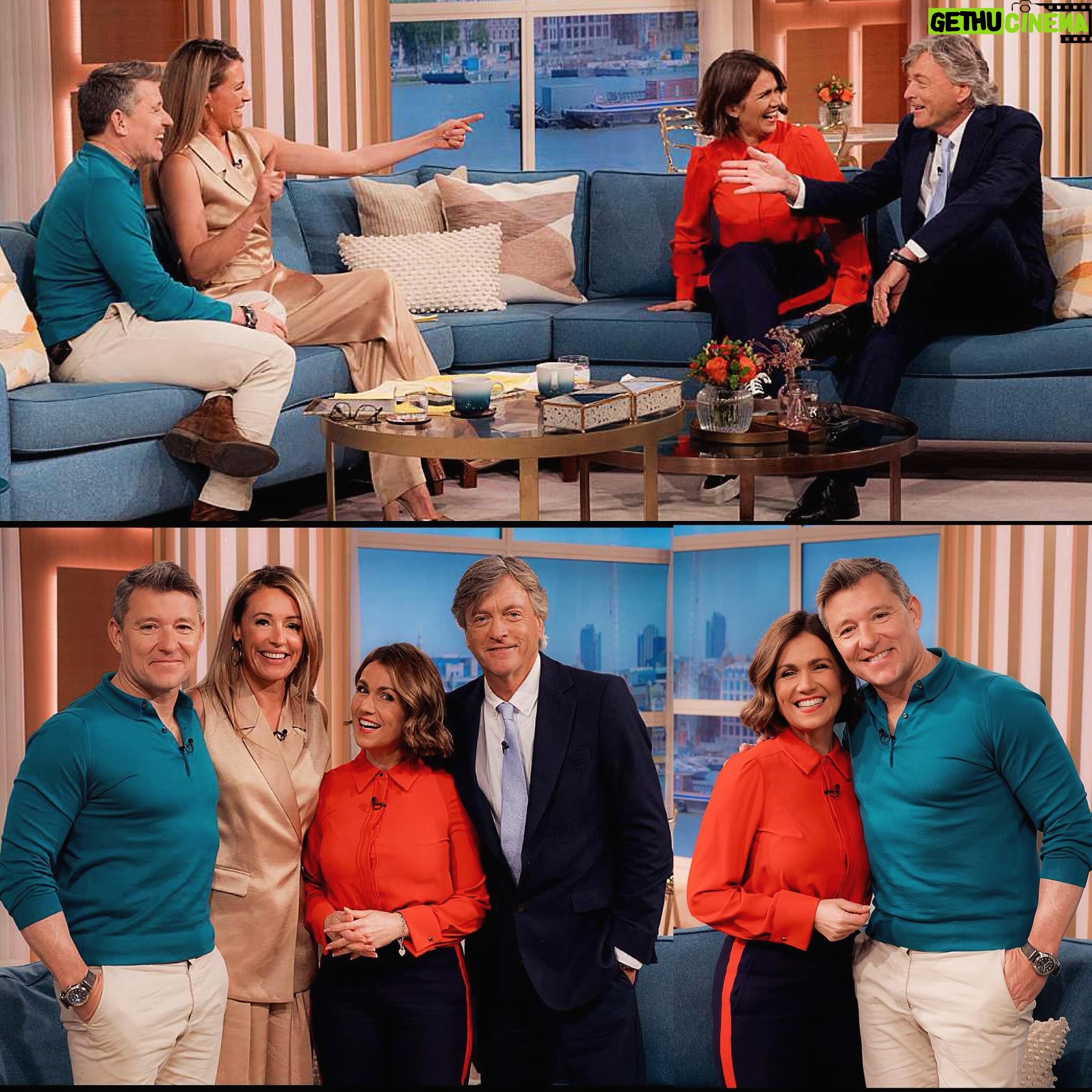 Ben Shephard - 6.3K Likes - So this was really blooming lovely! Happy 10th Birthday @gmb It was so great to catch up with @susannareid100 and get the @thismorning OG @richardmadeleyofficial back in the studio with me and @catdeeley Itās been a roller coaster 10years since we launched @gmb but I feel very lucky to have been a part of that journey, and to be able to share a new chapter with @catdeeley