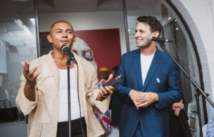 Benj Pasek Instagram - A great New York City night cohosting an event to support the upcoming @lgbtq_museum, a new cultural institution dedicated to preserving, researching, and sharing LGBTQ  history and culture. 

Thanks to cohosts @zachstaff @kevinsobieski @christianangermayer @fabian.hansen @rpmumby and our incredible performers @darrencriss @thealexnewell @realgavincreel @alokvmenon 

Special thanks to 
@danielle_perelman @partymosaic 
@depart_wine
@billclarkmakes

Check out link in bio to contribute to this wonderful initiative!