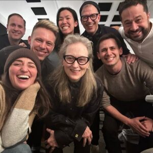 Benj Pasek Instagram - Tonight at midnight our first song from this season of @onlymurdershulu premieres. What an absolute thrill to be a part of this show, with a mind-blowing cast and the most wonderful collaborators. Thanks to @sasgoldie and @johnnyhoffman5 for letting us take part in your beautiful Upper West Side shenanigans and thanks to dream collaborators @sarabareilles, @thelivingmichaeljackson, @marc_shaiman and @scottwittman for creating this fictional musical together. A special shout-out to team music @ianeisendrathmusic, @patrickthepianist, @cynthiameng, @august_j_eriksmoen @derik_lee @danielle_perelman, @savshankhank and director @adamshankman. Be sure to tune in and sing along this season. It was the most fun version of theatre summer camp imaginable and I can’t believe we got to play in the sandbox with such an inspiring group of humans. ❤️
