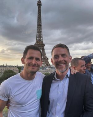 Benj Pasek Instagram - An American in Paris 🇫🇷🥐❤️