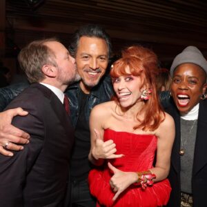 Benjamin Bratt Instagram - Poker Face world premiere’s got me feeling lucky🔥A hot hand with @nlyonne @riancjohnson @princesstagram @sheisdash @janicza @adrienbrody and so many other Aces♦️♠️❤️♣️
Cannot wait for you all to see this!!
#PokerFacePeacock begins streaming Jan 26 only on @PeacockTV