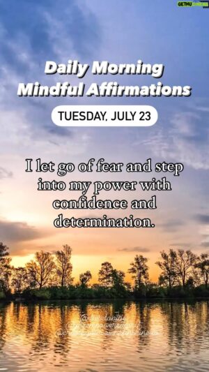 Benjamin Donlow Instagram - Wake up with the most precious thoughts, take a deep breath, place your hand on your heart, close your eyes and be still ✨.

Start your day with this powerful affirmation: 

I let go of fear and step into my power with confidence and determination.

Carry this affirmation with you throughout the day and let it fuel your actions and mindset. You have the power to make today amazing! 🌟

With light, love and gratitude:

Amanda, Diesel & Tasmeena

✨☀️Follow @create.your.own.sunshinexo, @theempoweredgirl5 and @dieseldonlow for daily 💖, positivity and motivational content✨☀️

Like: Comment: Share ✨💖🌈

#mindfulaffirmations #affirmations #gratitude #love #entrepreneur #youngstown #toronto #muses #universe #theuniversehasyourback #MorningAffirmation #PositiveVibes #Motivation #Inspiration #BelieveInYourself #EmbraceTheDay #YouGotThis #Gratitude #Confidence #MakeTodayGreat 💖
#createyourownsunshinexo #dieseldonlow #theempoweredgirl5