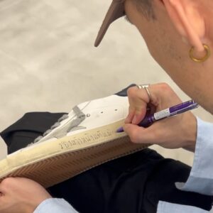 Benjamin Joseph Varney Instagram - Embryo
@GoldenGoose @youniquecaffe
#GoldenGoose #YouniqueCaffe