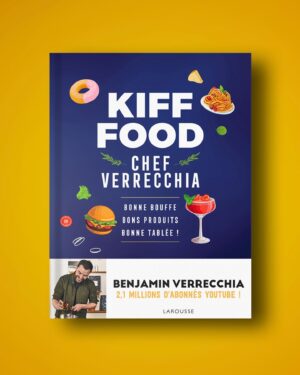 Benjamin Verrecchia Instagram - Mon livre Kiff Food a reçu le prix Nobel du Kiff 🥇. Des recettes qui vous mettent en PLS : plaisir, lévitation, septième ciel.
Votre recette préférée le cartel ?

Lien en bio pour commander le bonheur.