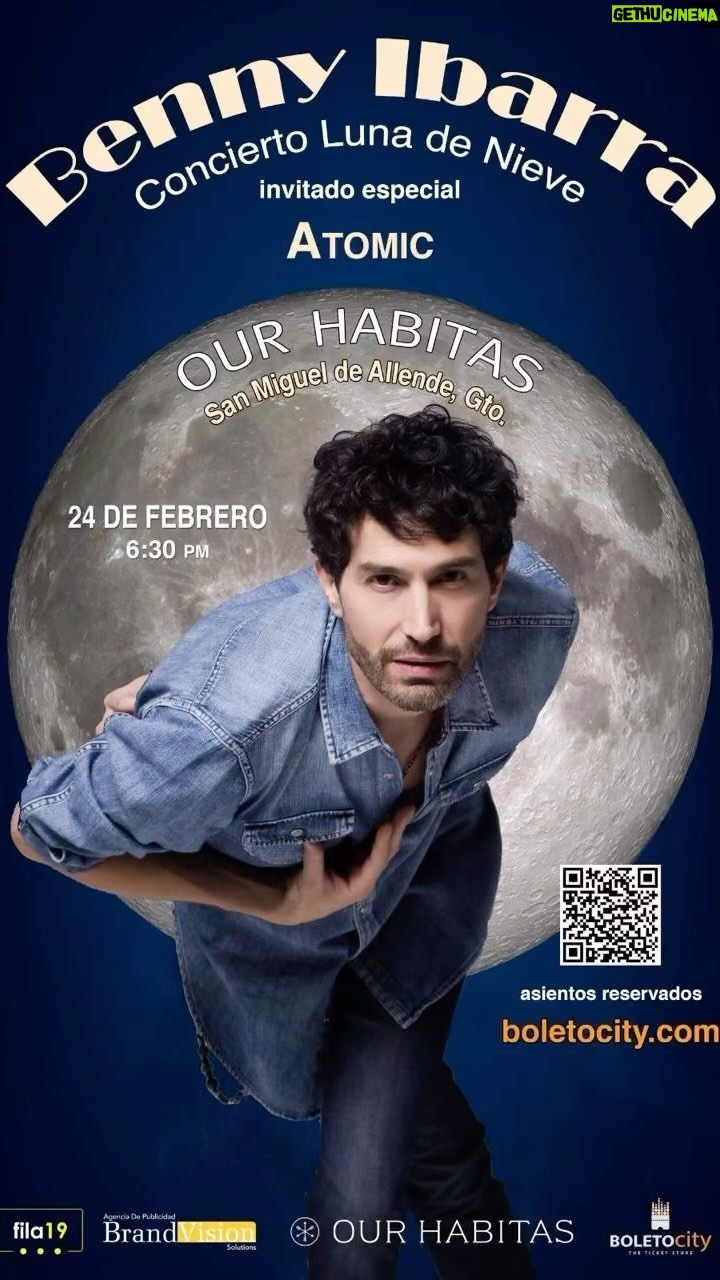 Benny Ibarra - 1.4K Likes - Concierto íntimo “Luna de Nieve” ¿Ya conoces todo lo que lo convierte en un concierto único?
⭐Concierto íntimo. (Cupo limitado ⚠️)
⭐Espacio abierto |OUR HABITAS| SMA
⭐Luna llena (La 2da del año)
⭐Estilo de música blues y funk
⭐Tres canciones que Benny nunca ha tocado antes ‼️🎙️
‼️ ADQUIERE TUS BOLETOS YA‼️
Entradas disponibles en boletocity.com
https://boletocity.com/tc-events/benny-ibarra-concierto-luna-de-nieve/
#musica #musicaenvivo #concierto #conciertoíntimo #sanmigueldeallende #gto #entretenimiento
#bennyibarra #conciertobennyibarra #luna #lunallena