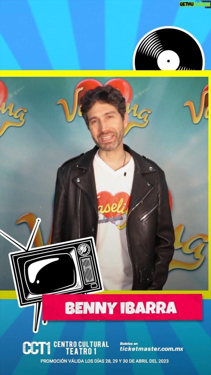 Benny Ibarra - 2.2K Likes - Este 28, 29 y 30 de Abril adquiere tus boletos para “Vaselina” con un descuento del 10% con el código “IremosJuntos” en las taquillas del teatro y @ticketmaster_mx
No te pierdas este magnífico musical que está de vuelta a México con el mejor elenco y rock and roll. ¡Aprovecha y consigue tus boletos ya!
🎟️ Aprovecha las promociones de 3 meses sin intereses pagando con tú tarjeta de crédito Citibanamex.